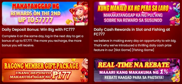 Promotion FC777 - Chance to Receive Huge Bonus